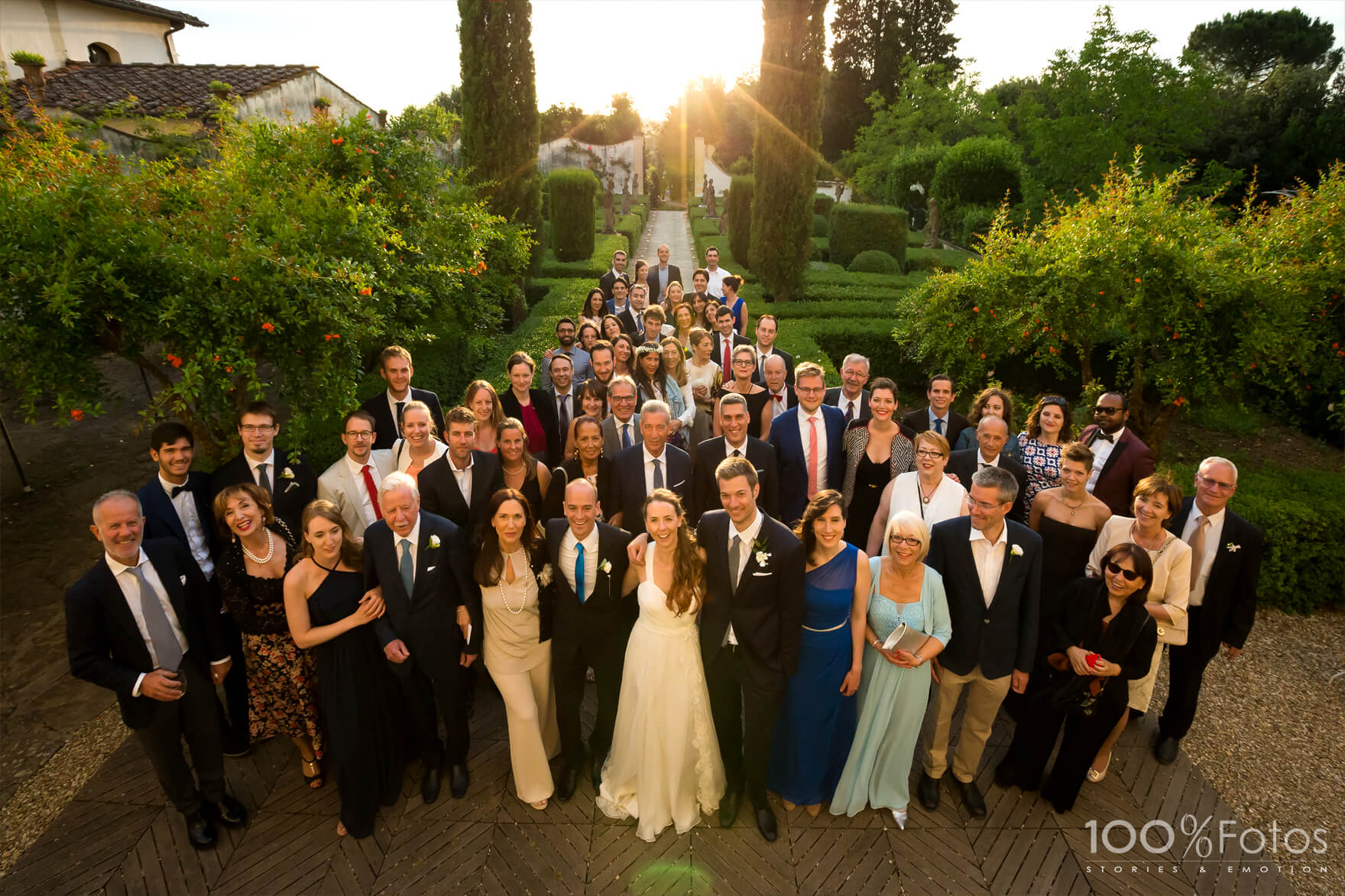 Wedding in Villa Le Piazzole, Florence.