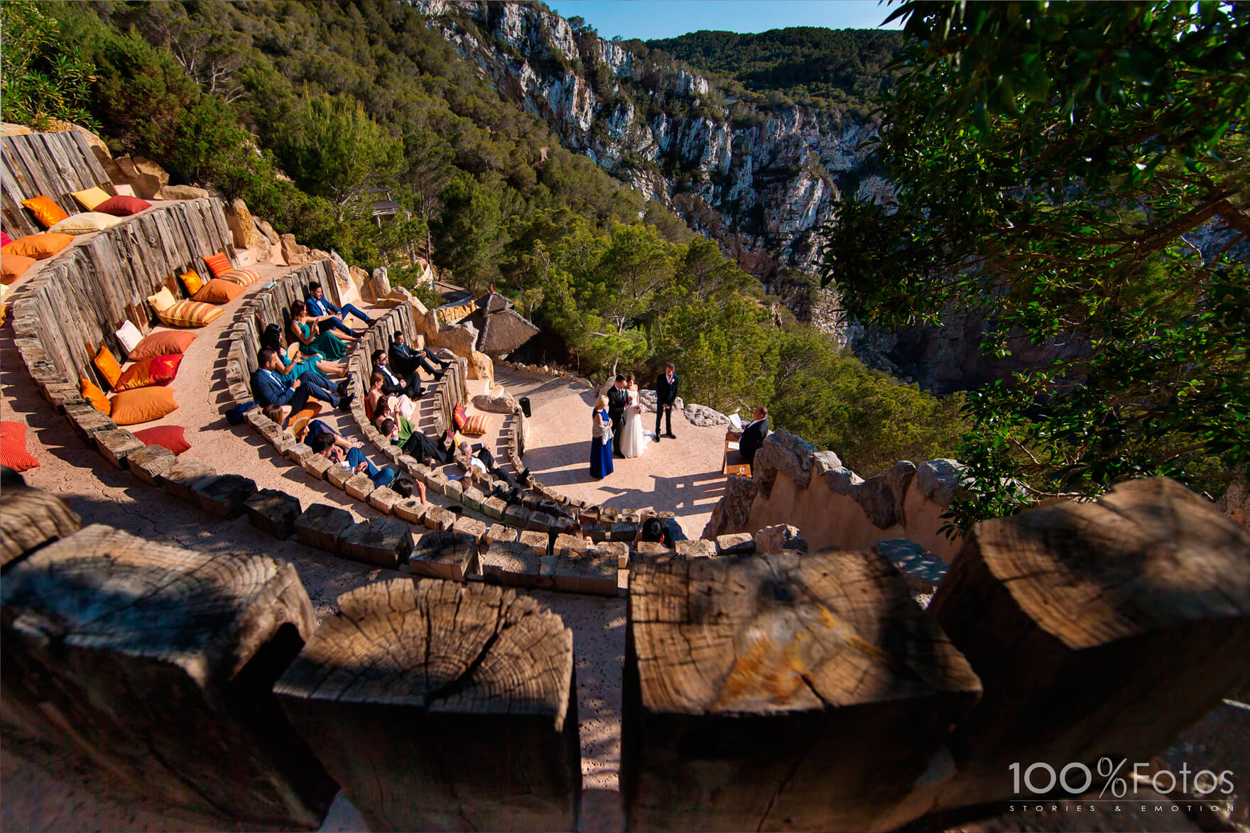 Fotografo Boda Ibiza Hotel Na Xamena